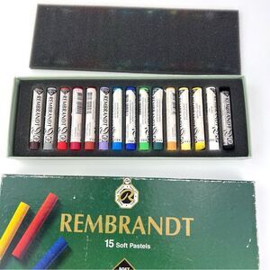 Vintage Royal Talons Rembrandt 15 Soft Pastels 4 Artists 1995 General Selection